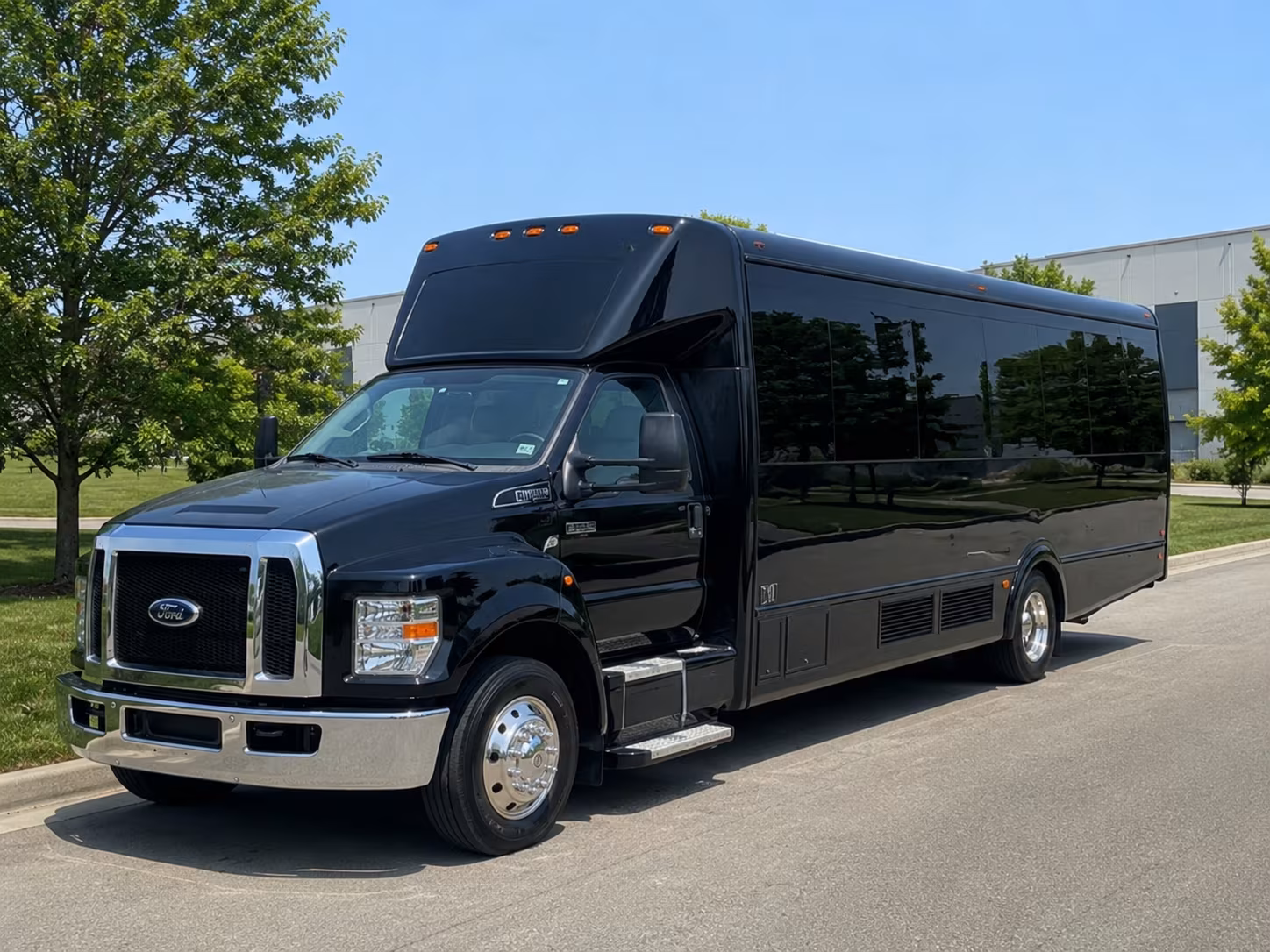 bus rentals for corporate retreats and off site team events