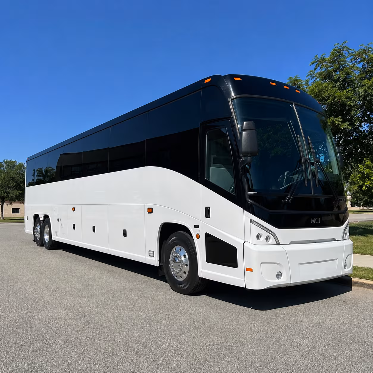 irving 40 passenger charter bus