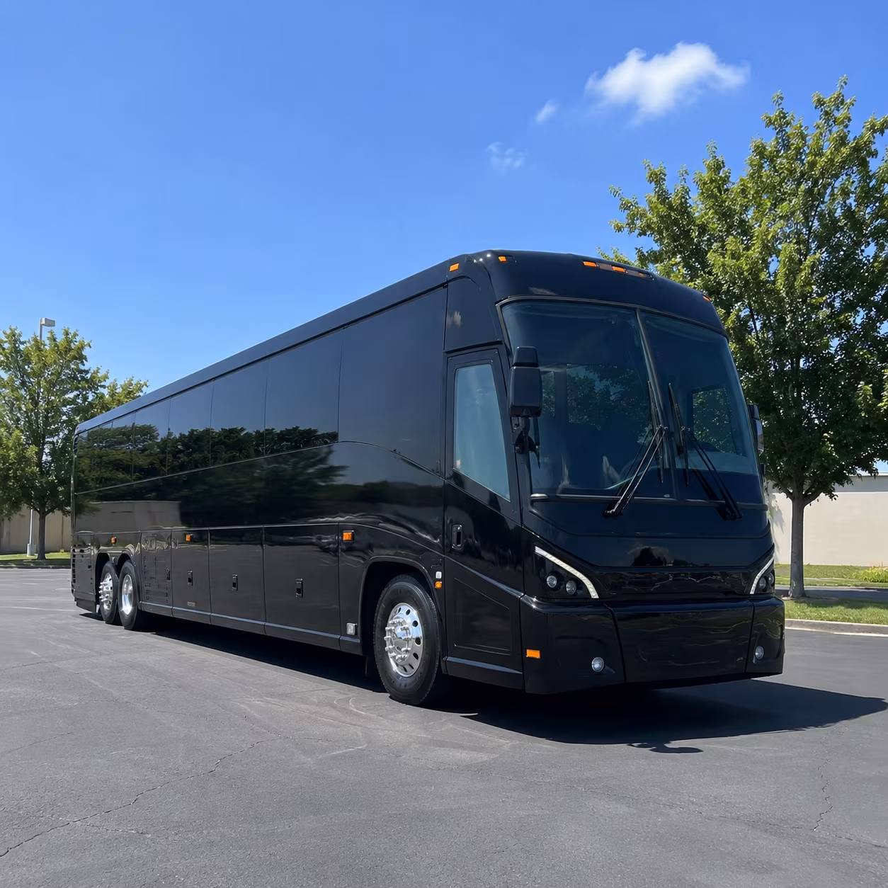 irving 56 passenger charter bus