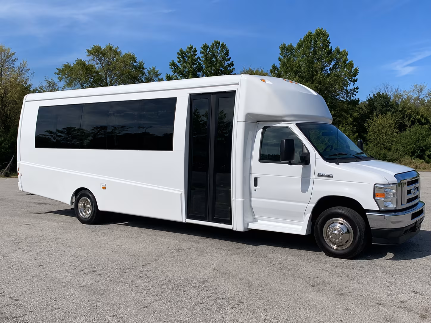 irving bus rental service area