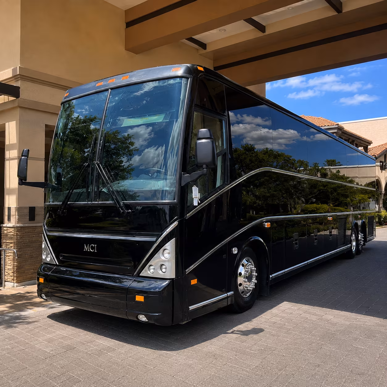 irving charter bus