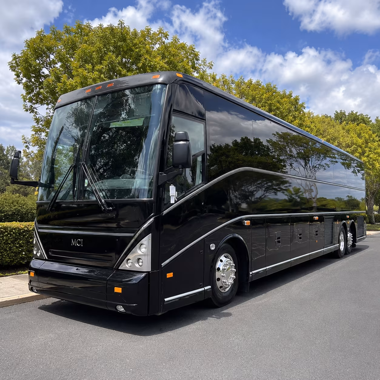 irving convention charter bus rental
