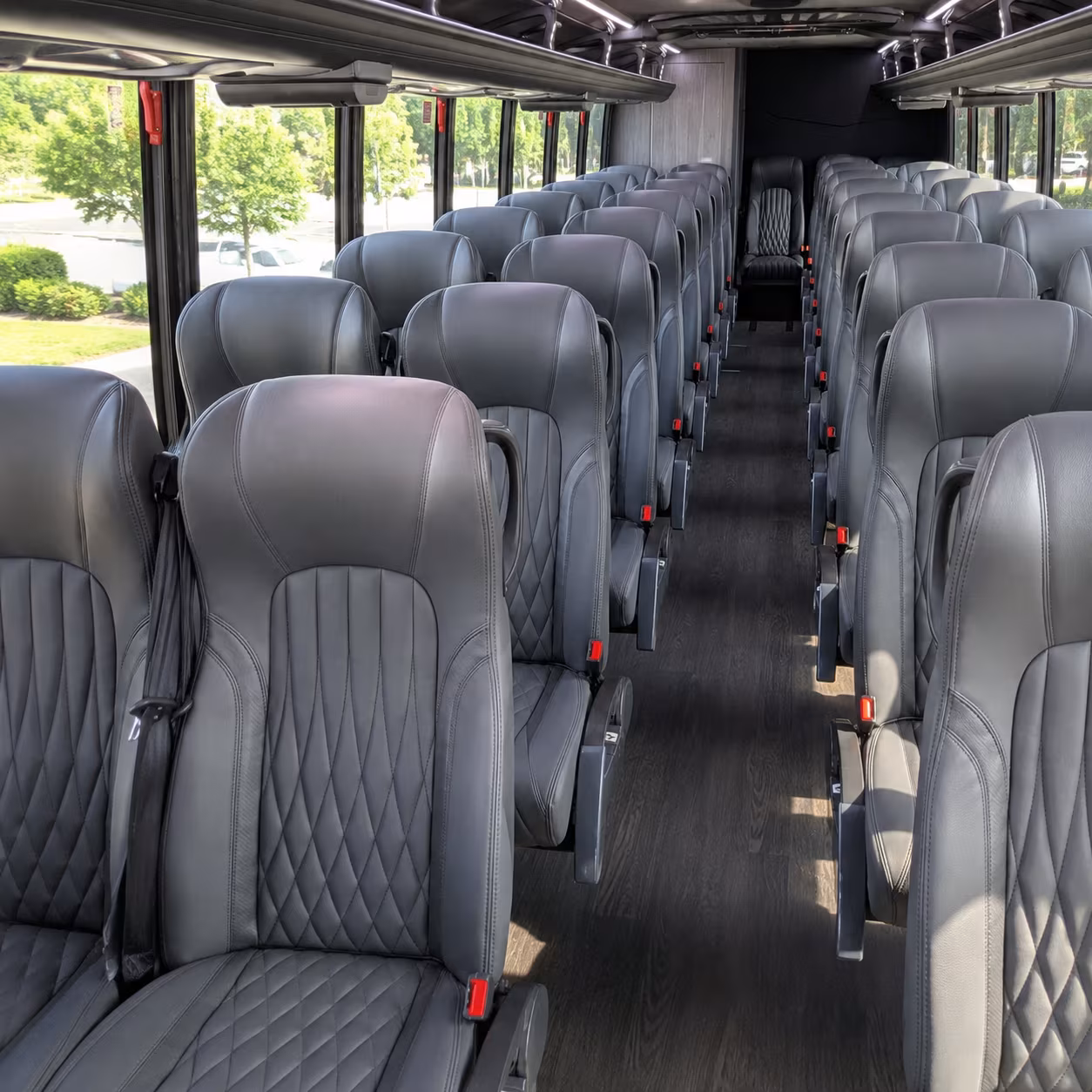 irving convention transportation onboard seating