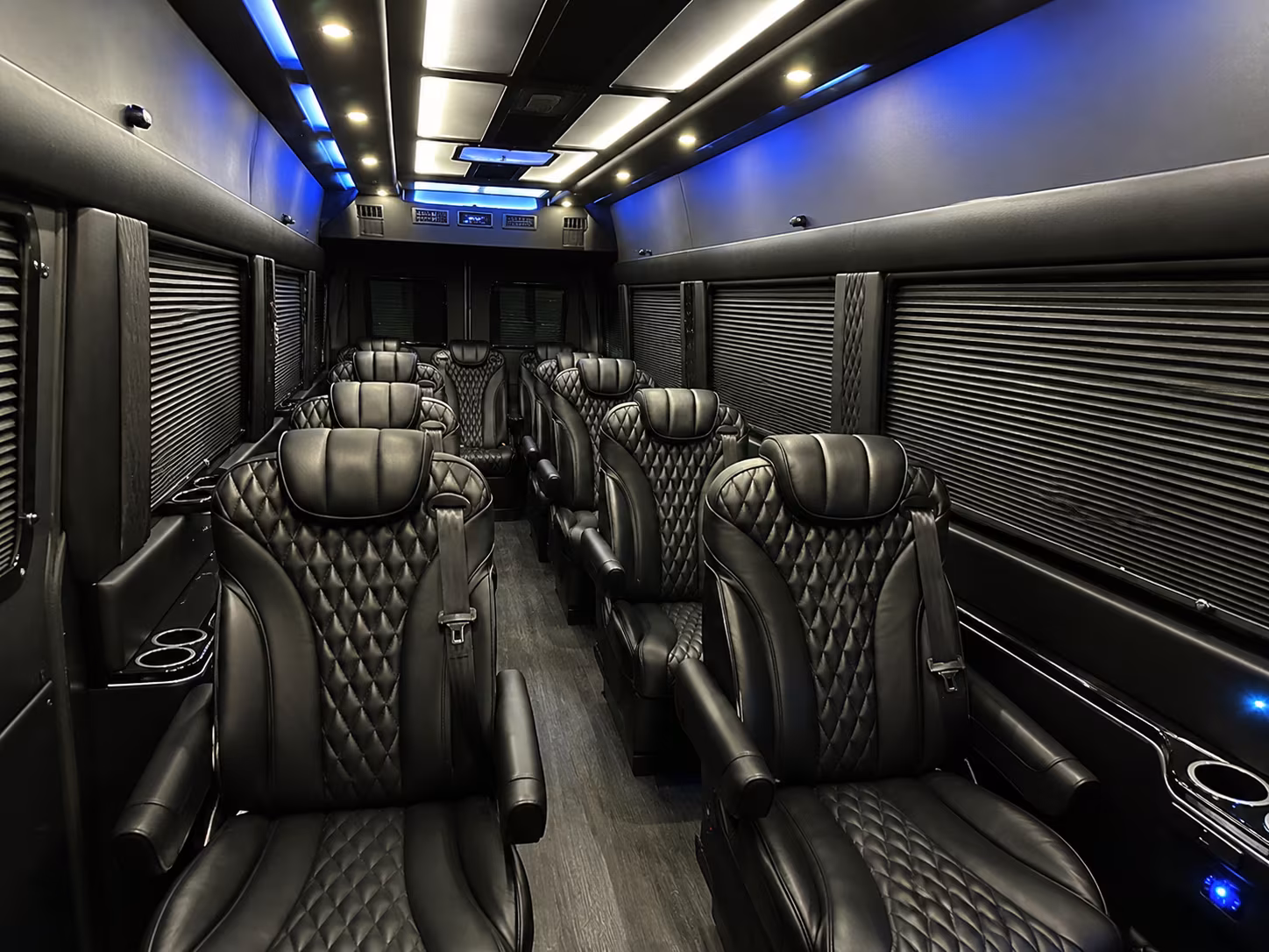 irving sprinter van with driver interior