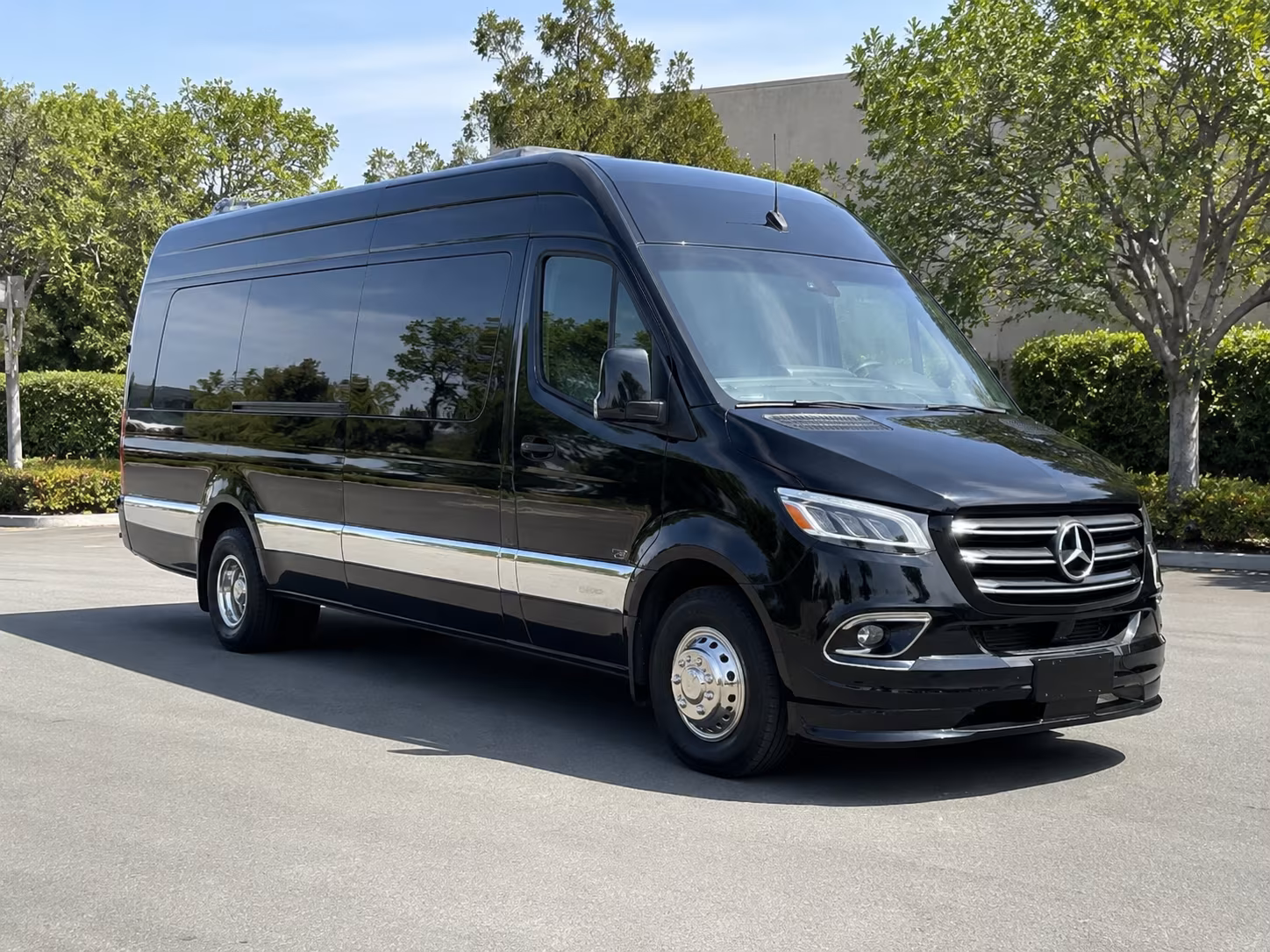 irving sprinter van with driver
