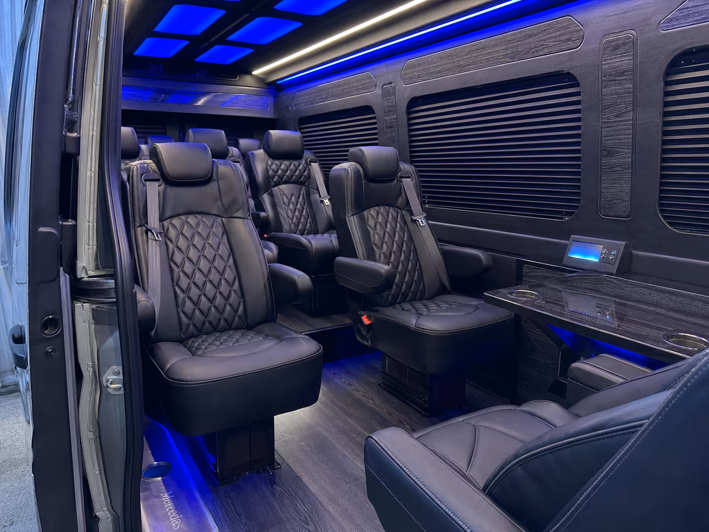 sprinter van transportation for groups and events across irving